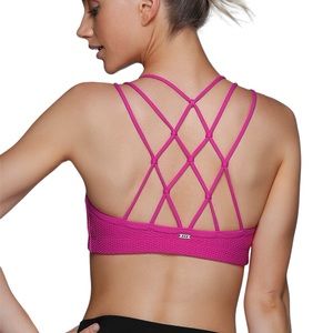 Lorna Jane Fuchsia Sports Bra L